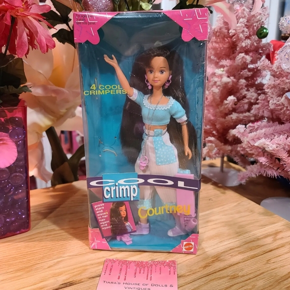 NEW & RARE! 1993 COOL CRIMP COURTNEY BARBIE!